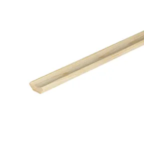 Hollat Grenen 14x14mm geschaafd per 10 stuks