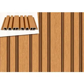 Barcodeprofiel houtcomposiet 33x195mm (werkend 165mm) | Cedar (lichtbruin)