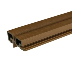 Hoekprofiel houtcomposiet voor triple rhombus profiel 44x90mm Teak