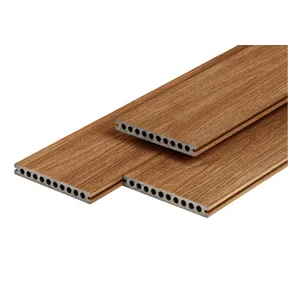 Houtcomposiet vlonderplank semi 23x210mm Teak