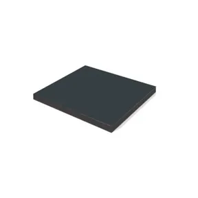 HPL compact plaat 6mm met 2 zijdig UV-filter antraciet RAL 7016