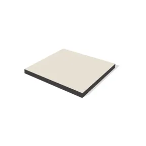 HPL compact plaat 8mm met 2 zijdig UV-filter roomwit RAL 9001