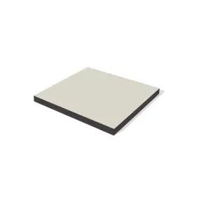 HPL compact plaat 6mm met 2 zijdig UV-filter | Grijs-wit RAL 9002