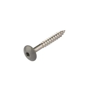 HPL Compact schroef 4,8x38mm stof grijs RAL 7037