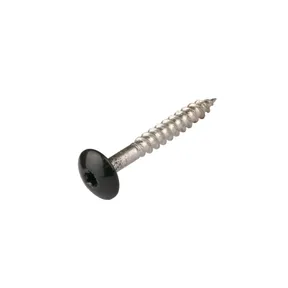HPL Compact schroef 4,8x38mm git zwart RAL 9005