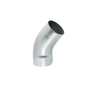 Bocht zink 40° ø80mm t.b.v. HWA-buis ø80mm