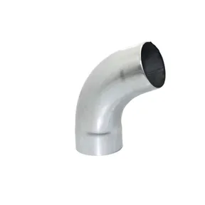 Bocht zink 72° ø80mm t.b.v. HWA-buis ø80mm
