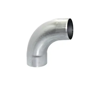 Bocht zink 90° ø80mm t.b.v. HWA-buis ø80mm