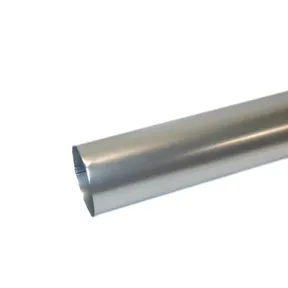 Hemelwaterafvoer buis verzinkt staal 90mm met mof en spie