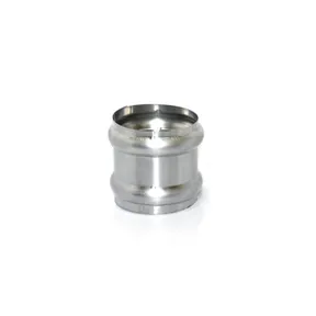 Dubbele wrong zink ø80mm t.b.v. HWA-buis ø80mm