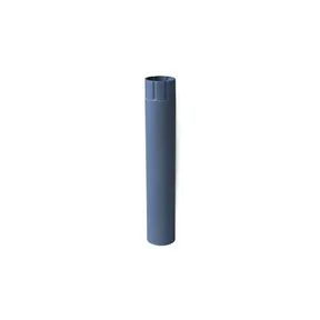 Mof HWA-buis verzinkt staal ø100mm 45cm | Grijs RAL 7024