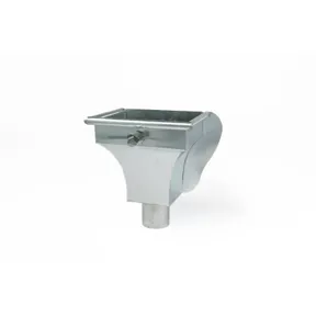 Vergaarbak zink Klassiek Prestige ø80mm t.b.v. HWA-buis ø80mm