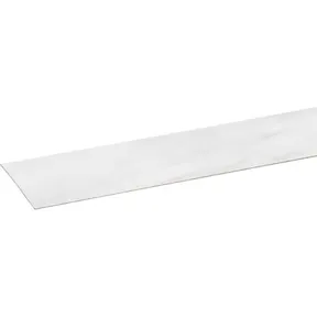 Kantband werkblad 28x605mm wit marmer per 2 stuks