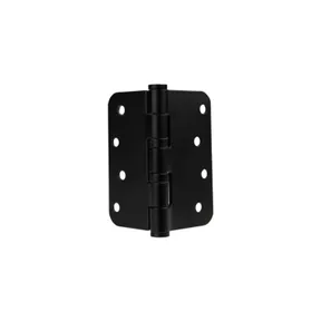 Kogellagerscharnier 76x76x2,4mm zwart