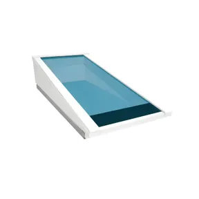 Lichtstraat Daklicht geïsoleerd (HR++ isolatieglas) - Wit (RAL9010)