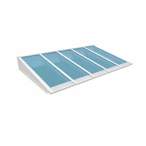 Lichtstraat Lessenaars geïsoleerd (HR++ isolatieglas) - Wit (RAL 9010)