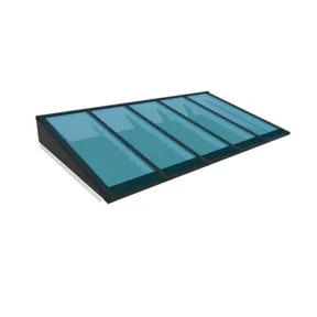 Lichtstraat Lessenaars geïsoleerd (HR++ isolatieglas) - Zwart (RAL 9005)