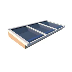 Lichtstraat Lessenaars Douglas ongeïsoleerd - Wit (RAL 9010)