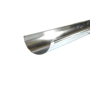 Mastgoot zink M333/153mm 300 cm met kraal