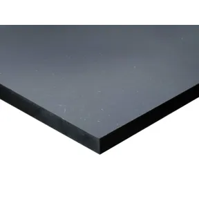 MDF 18mm super mat zwart 