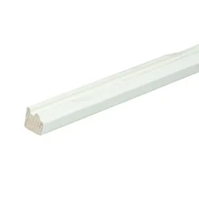 Meranti Ventilatieglaslat L2 20x25,5mm bovenzijde afgeschuind Komo 80 mu gegrond 1st.