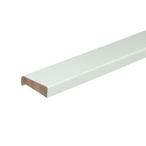Neuslat Tricoya MDF K55 18x70mm (sponning 55mm) geschaafd wit gegrond per 5 stuks