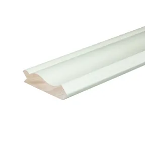 Neuslijst Vuren 28x120mm geschaafd wit gegrond 