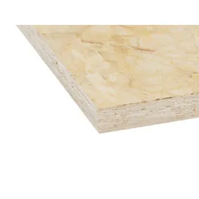 OSB Color 18mm 4 lagen "anti scratch" lak Klasse 3 1 zijde whitewash mat 1 zijde backing U5