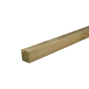 Paal 68x68mm geschaafd geïmpregneerd