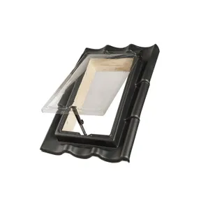 PE Dakraam 385x665mm (dagmaat) Ubbink Holle 9-pans A3 zwart