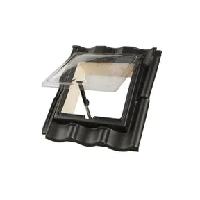 PE Dakraam 435x375mm (dagmaat) Ubbink Verbeterde Holle 6-pans BC2 zwart