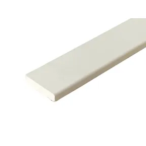 Plint MDF 9x45mm vochtwerend wit voorgelakt per 10 stuks