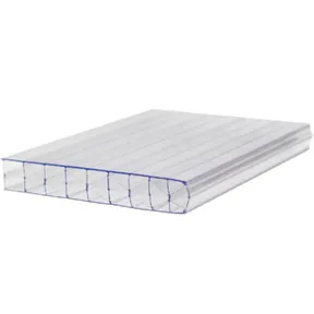 Polycarbonaat kanaalplaat glashelder 