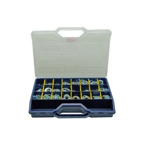 Ringenset assortiment 2040 stuks sluit- carro- veer- en tandveerringen