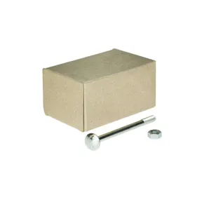 Slotbout met moer verzinkt M8x70mm