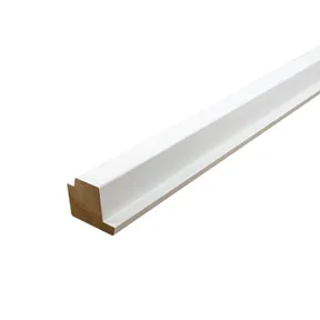 Stijl en bovendorpel Meranti Raamhout voor isolatieglas (model RHBI) 54x67mm 2x gegrond