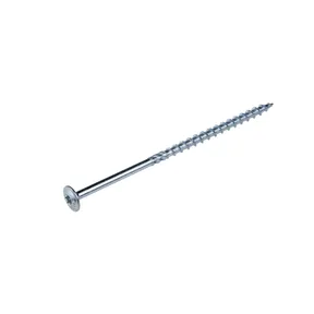 Tellerkopschroef verzinkt 6x140mm Torx T30