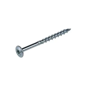 Tellerkopschroef verzinkt 6x80mm Torx T30