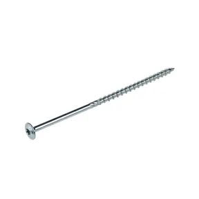 Tellerkopschroef verzinkt 8x400mm Torx T40