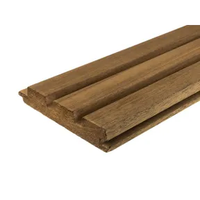 Triple Rhombus Ayous 24x140mm (werkend 24x132mm) thermisch gemodificeerd per 3 stuks