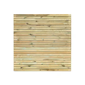 Tuinscherm Bremen 180x180cm geïmpregneerd Grenen 27-planks