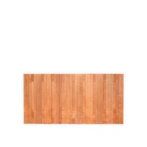 Tuinscherm Dalian 180x90cm geschaafd Keruing 19-planks