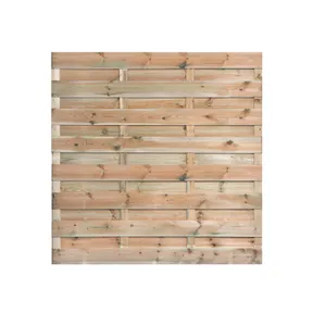 Tuinscherm Edmonton 180x180cm geïmpregneerd Grenen 15-planks