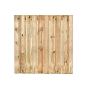 Tuinscherm Elche 180x180cm geïmpregneerd Grenen 19-planks