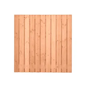 Tuinscherm Douglas Halmstad 180x180cm geschaafd  21-planks