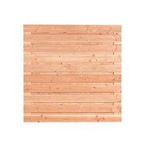 Tuinscherm Douglas Juba 180x180cm geschaafd  19-planks
