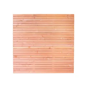 Tuinscherm Douglas Kobe 180x180cm geschaafd  26-planks