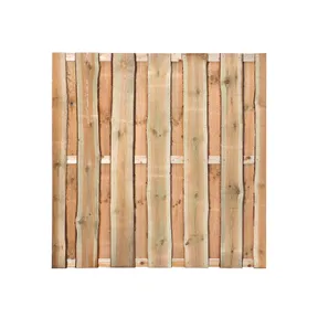 Tuinscherm Rennes 180x180cm geïmpregneerd Grenen 12-planks