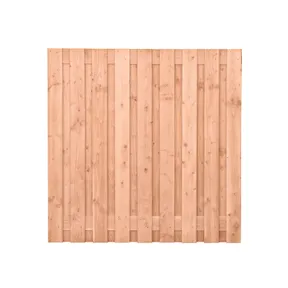 Tuinscherm Douglas Sevilla 180x180cm geschaafd  17-planks