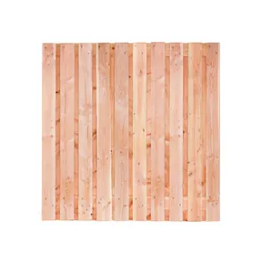Tuinscherm Douglas Sydney 180x180cm fijnbezaagd 19-planks